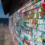 Is it legal to paint your name on the building at the Anderson Dock?