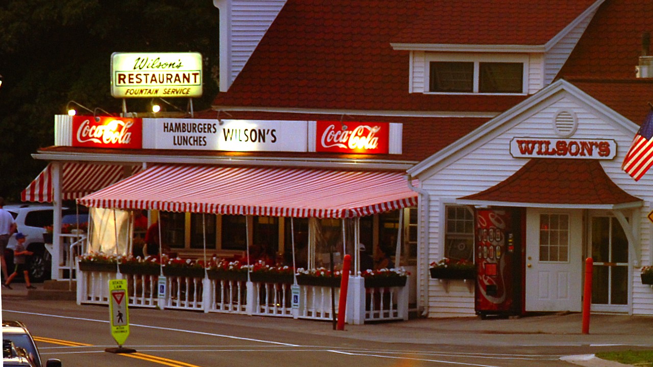 Wilson's Restaurant, Ephraim, Door County. Photo by Dan Plutchak/Door County Shore Report