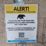 Campers cautioned following signs of black bears in Peninsula State Park